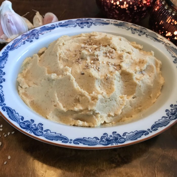 Hummus med tahini